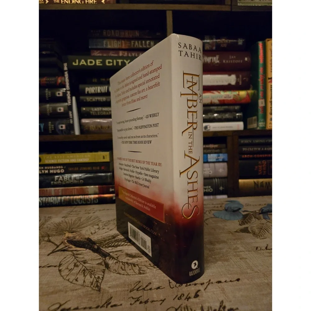 An Ember in the Ashes by Sabaa Tahir *Signed and Stamped B&N exclusive*